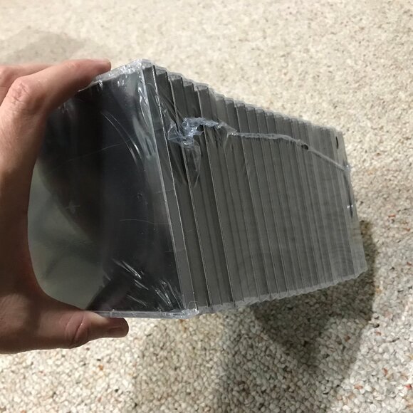 24 Brand New CD Jewel Cases Standard Size (Vinyl Rhino brand) - Picture 2 of 6